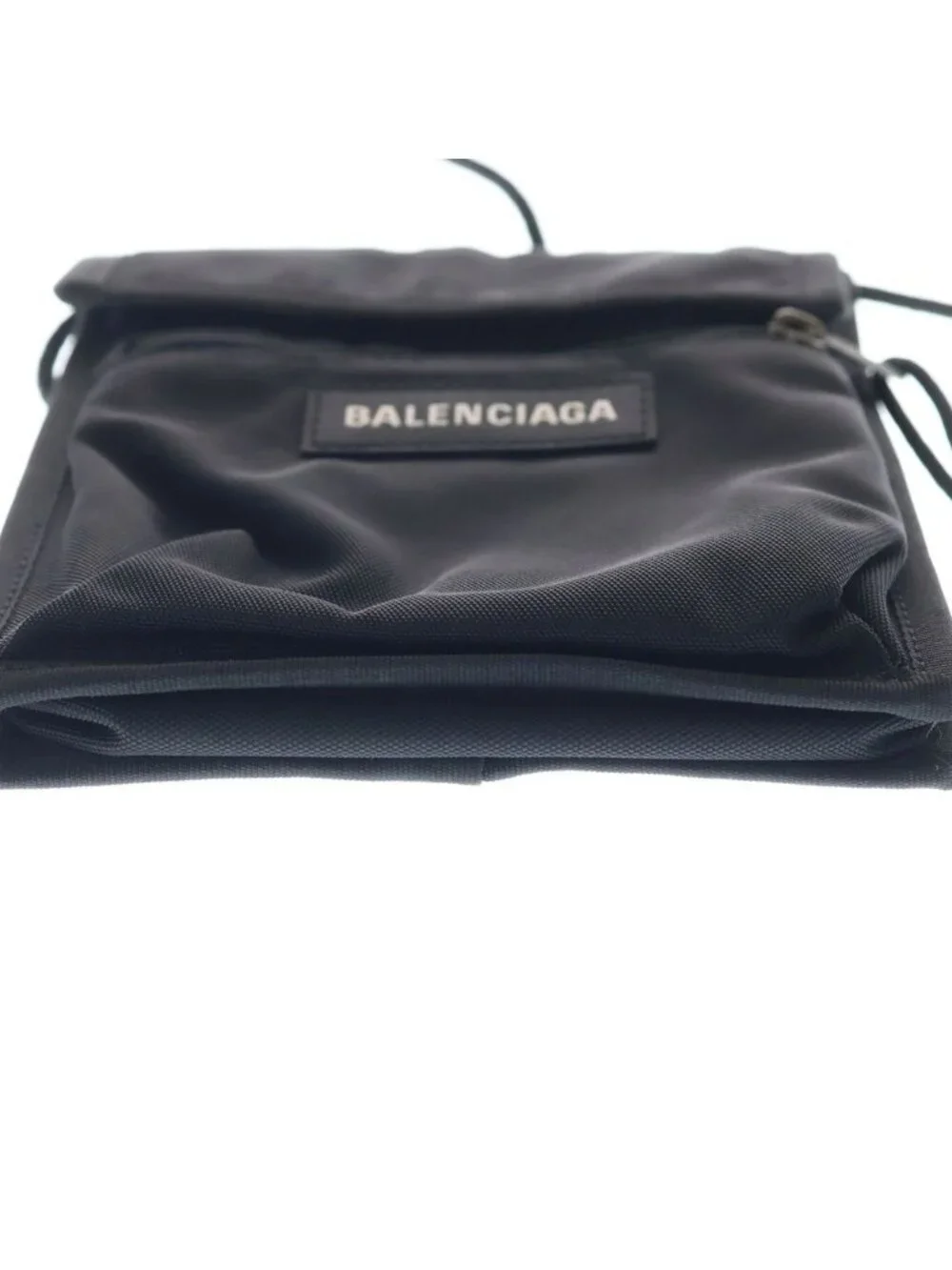Balenciaga Explorer Pochette Shoulder Bag Pouch Black